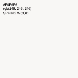 #F9F6F6 - Spring Wood Color Image
